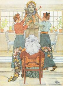 Artwork by Carl Larsson